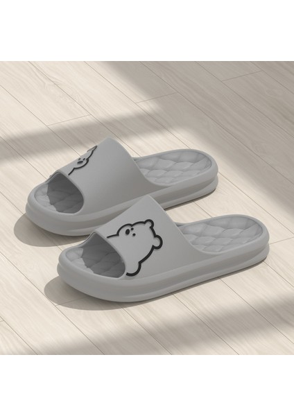 Çiftler Için Sade Tarzda Ev Tipi Kaymaz Terlikler (Yurt Dışından)