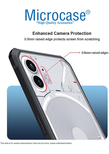Nothing Phone 2 ile Uyumlu Airbag Serisi Darbeye Dayanıklı Köşe Korumalı Tpu Kılıf - AL3370