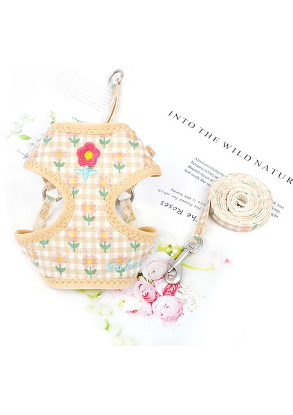 Yelek Model Göğüs Tasması - Bej (Yurt Dışından)