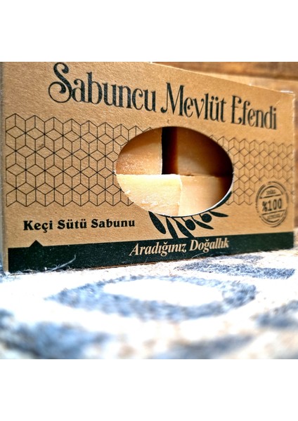 Keçi Sütü Sabunu 400 gr (4 Adet)