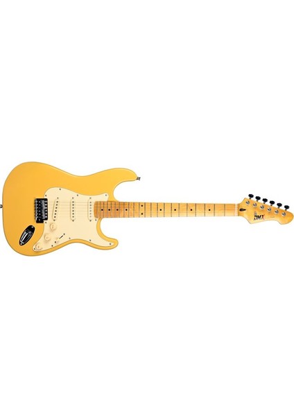 Guitars Das 100 Buttercream Elektro Gitar + Taşıma Çantası