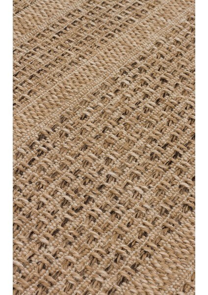 Salda Sld 01 Natural Suya Dayanıklı Jüt Görünümlü Modern Yıkanabilir Jüt Kilim