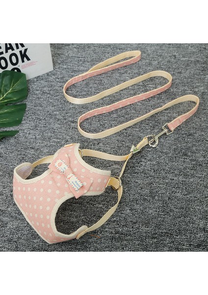 Yelek Model Göğüs Tasması - Pembe (Yurt Dışından)