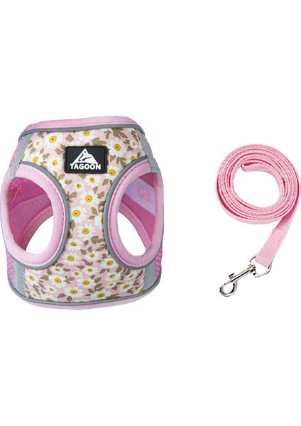 Yansıtıcılı Köpek Göğüs Tasması - Pembe (Yurt Dışından)
