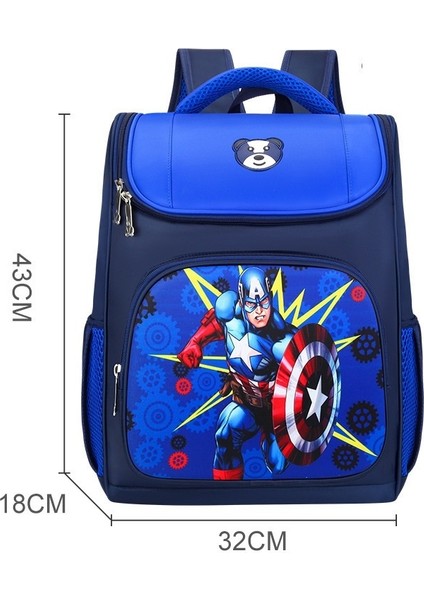 Okul Çantası Ilkokul Öğrencileri Erkek ve Kadın 1., 3. ve 6. Sınıf Okul Çantaları Çocuk Karikatür Erkek Hafif Rahat Okul Çantaları (Yurt Dışından)