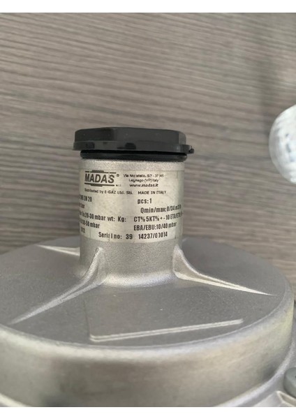 Frg/2mb DN20 Emniyet Kapatmalı Filtreli Regülatör.