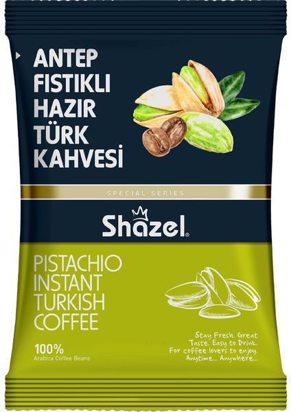 Antep Fıstıklı Hazır Türk Kahvesi 100 gr x 4 Adet