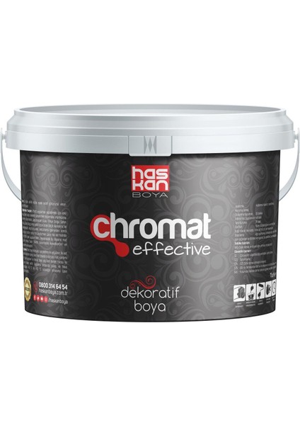 Chromat Effective Sedef Boyası Bakır 2.5 Lt.