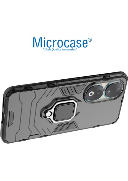 Honor 90 Batman Serisi Yüzük Standlı Armor Kılıf - Siyah AL3349 modelleri