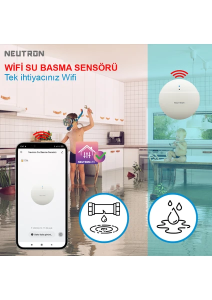 Wifi Su Basma Sensörü