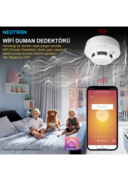 Wifi Duman Dedektörü