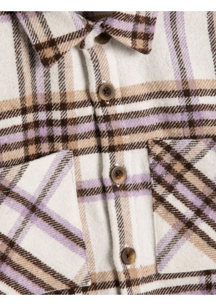 Gömlek Ceket Cep Detaylı Uzun Kollu modelleri