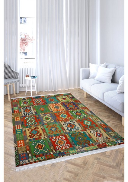 Kaymaz Tabanlı Makinada Yıkanabilir Dekoratif Salon Halısı Mutfak Halısı Yolluk fiyatları