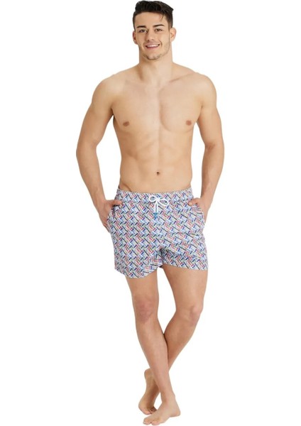 005253100 Beach Short Allover Erkek Şort Mayo