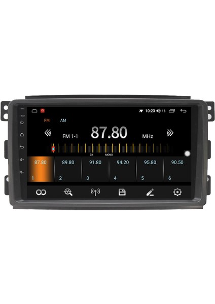 Smart Forfour Android 13 Multimedya Carplay 4gb RAM+64GB HDD 2004-2006 Navigasyon Ekran