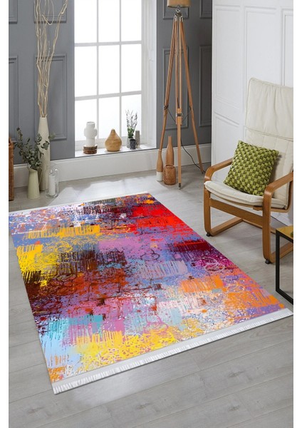 Kaymaz Tabanlı Makinada Yıkanabilir Dekoratif Salon Halısı Mutfak Halısı Yolluk fiyatları