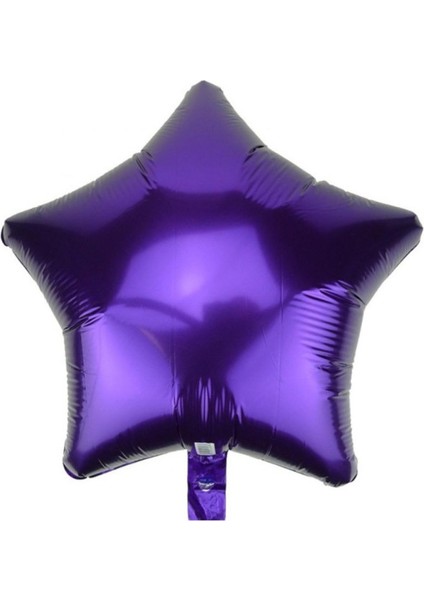 Yıldız Mor 18 Inç Folyo Balon