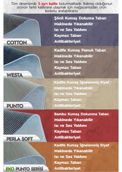 Kaymaz Tabanlı Makinada Yıkanabilir Dekoratif Salon Halısı Mutfak Halısı Yolluk modelleri