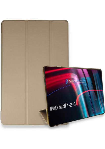 iPad Mini 1 Smart Katlanabilen Uyku Modlu Tablet Kılıfı