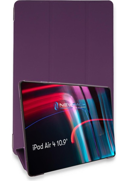 iPad Air 4 10.9 Smart Katlanabilen Uyku Modlu Tablet Kılıfı