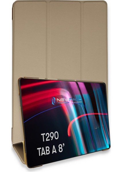 Samsung Galaxy T290 Tab A 8 Smart Katlanabilen Uyku Modlu Tablet Kılıfı