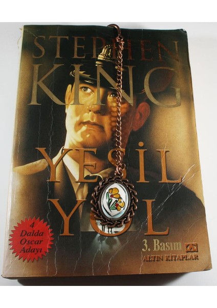 Çift Karanfil Desenli İznik Çinili Kitap Ayracı modelleri