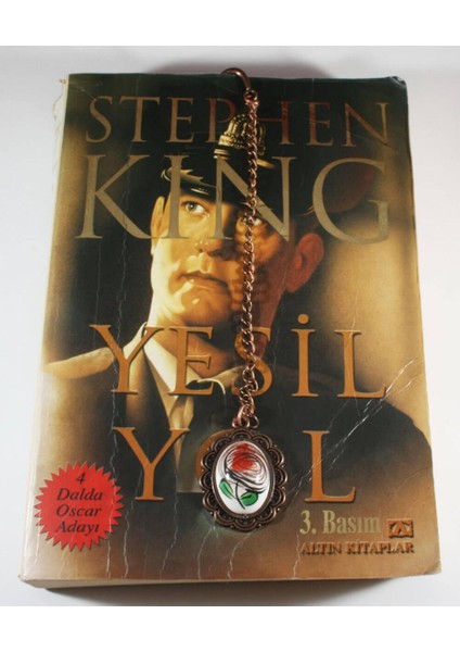 Bitki Desenli Çini Kitap Ayracı modelleri