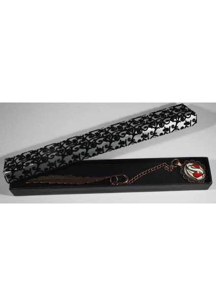 Ters Düz Lale İznik Çini Kitap Ayracı modelleri