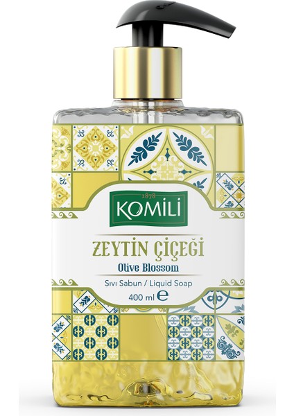 Premium Zeytin Çiçeği Sıvı Sabun - Zeytin Çiçeği Kokulu - 400 ml