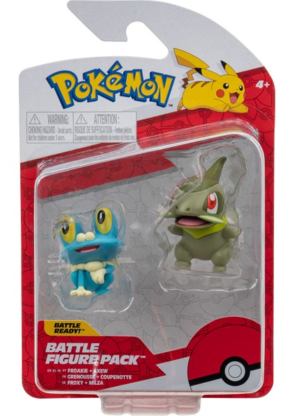 Battle Figürler Seri 13 - Froakie ve Axew