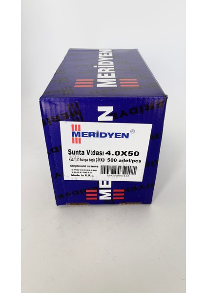 4.0X50 Sunta Vidası 500 Adet indirimleri