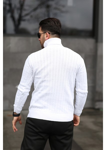 Unisex Balıkçı Yaka Triko Kazak modelleri