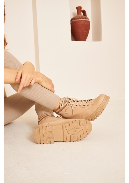 M.p Kaymaz Taban Soğuk Geçirmez Suya Dayanıklı Çoraplı Kadın Bot Postal Çizme Kışlık Bot fırsatları