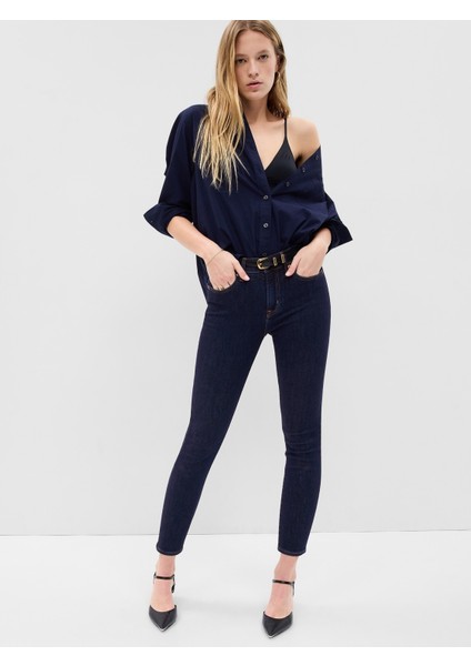 Mid Rise True Skinny Washwell™ Jean Pantolon