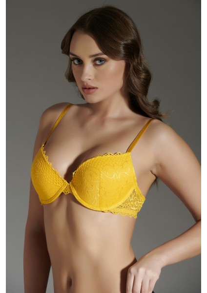 Kadın Push-Up Sarı Sütyen 338115