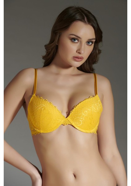 Kadın Push-Up Sarı Sütyen 338115