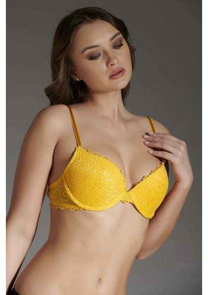 Kadın Push-Up Sarı Sütyen 338115