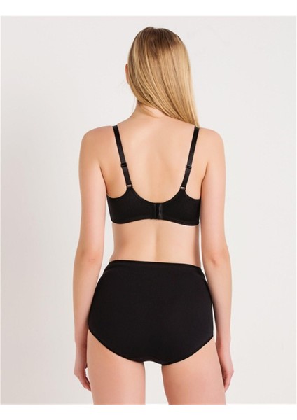 Büyük Beden Toparlayıcı Siyah Renk İçi Boş Sütyen C1T7N8O3 fırsatları