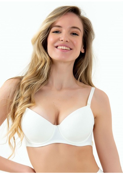 Düz Kumaşlı Beyaz Sulu Sütyen C2T0N5O0 modelleri