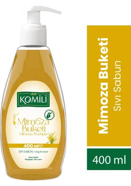 Mimoza Buketi Sıvı Sabun - Mimoza Kokulu - 400 Ml