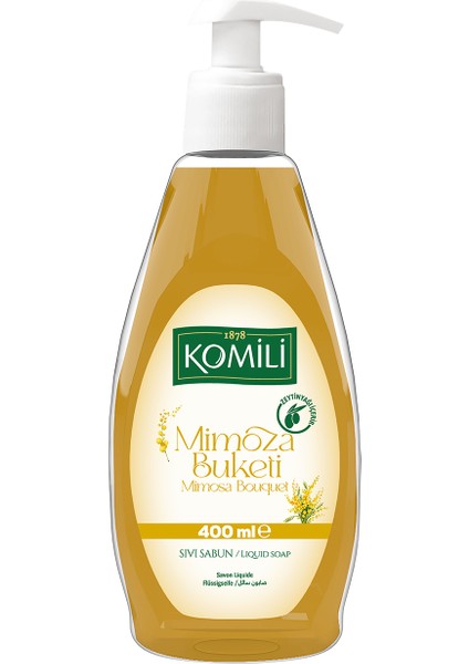 Mimoza Buketi Sıvı Sabun - Mimoza Kokulu - 400 Ml