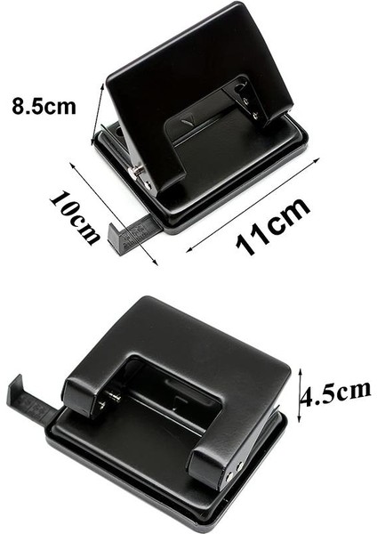 Delgeç Orta Boy Siyah 30 Sayfa Metal 1 Adet Enerji Tasaruflu Mimaks E-30/s Delegeç Perfaratör 1 Adet modelleri