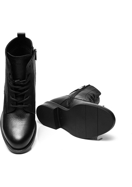 29240 Kadın Siyah Hakiki Deri Bot indirimleri