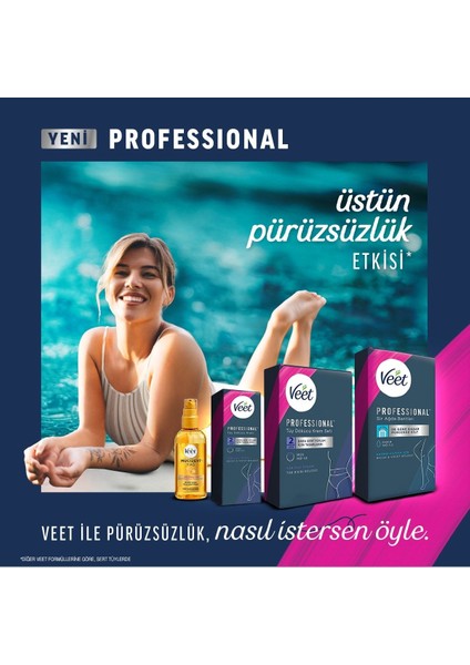 Professional Promo Tüm Ciltler Tüy Dökücü Krem 200 ml x 6 Adet
