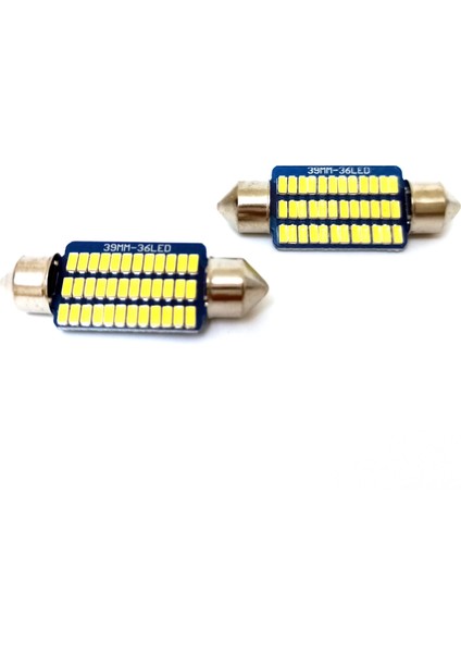 Audi A3 (1996-2003) LED Plaka Aydınlatma Ampul Seti Parlak Beyaz