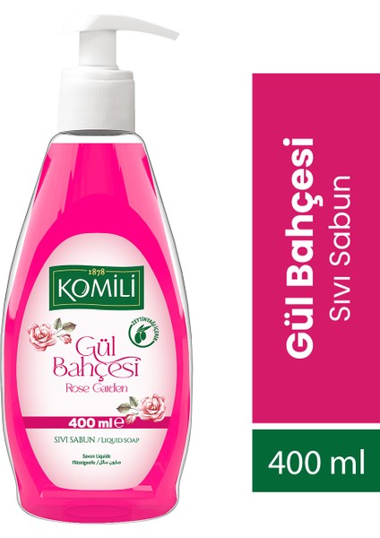 Gül Bahçesi Sıvı Sabun - Gül Kokulu - 400 ml