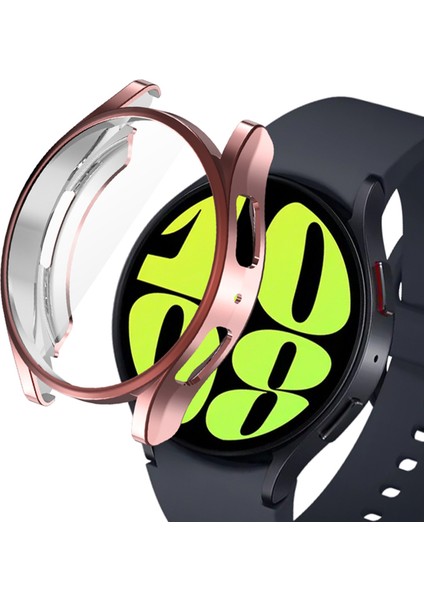 Samsung Galaxy Watch 6 44MM Önü Kapalı Silikon Kılıf - AL3173