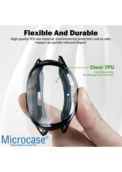 Samsung Galaxy Watch 6 44MM Önü Kapalı Silikon Kılıf - AL3173 fırsatları