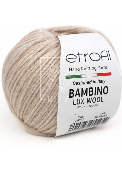 Bambino Lux Wool 70077 Açık Bej