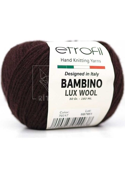 Bambino Lux Wool 70317 Koyu Mor